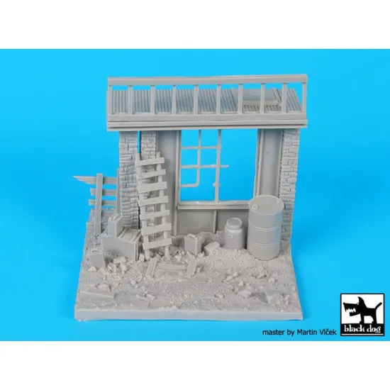 Black Dog D35080 1/35 House ruin (near east)base