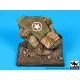 Black Dog D35092 1/35 Destroyed US M2 base
