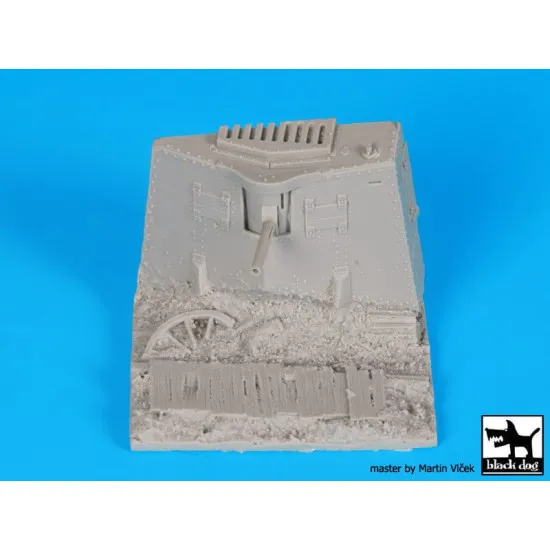 Black Dog D35097 1/35 German A7V WW I base