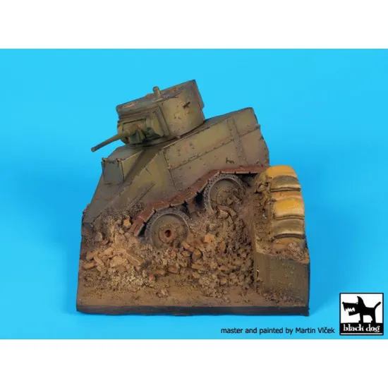 Black Dog D35099 1/35 Destroyed BT-7 base