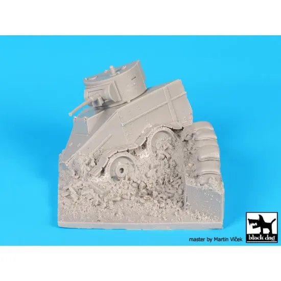 Black Dog D35099 1/35 Destroyed BT-7 base