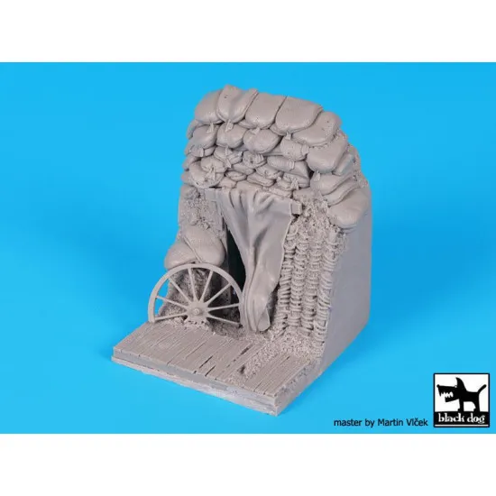 Black Dog D35100 1/35 Trench entrance WW I base