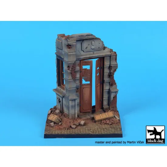 Black Dog D35104 1/35 House corner #6 base