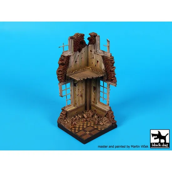 Black Dog D35108 1/35 House corner #7 base
