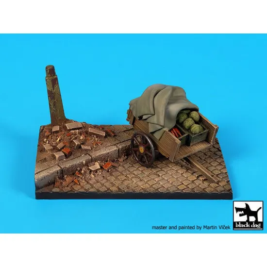 Black Dog D35109 1/35 Street with cart base
