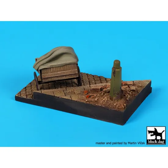Black Dog D35109 1/35 Street with cart base