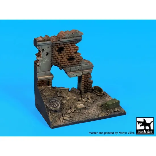 Black Dog D35115 1/35 Europe street ruin base
