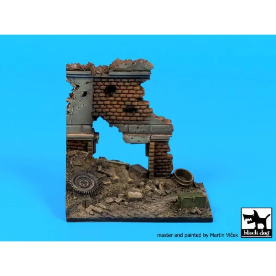 Black Dog D35115 1/35 Europe street ruin base