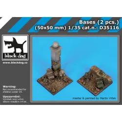 Black Dog D35116 1/35 Bases (2 pcs.)