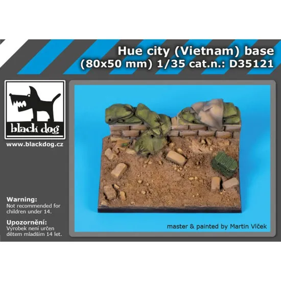 Black Dog D35121 1/35 Hue city Vietnam base
