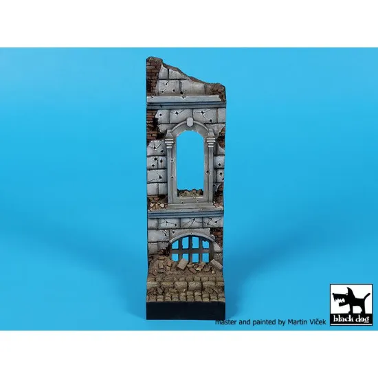 Black Dog D35123 1/35 House ruin base