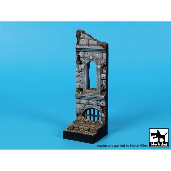 Black Dog D35123 1/35 House ruin base