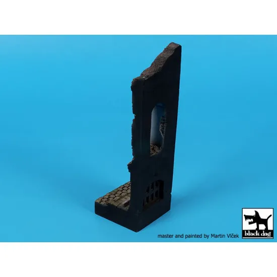 Black Dog D35123 1/35 House ruin base