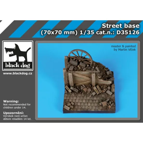Black Dog D35126 1/35 Street base