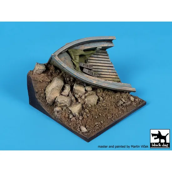 Black Dog D35128 1/35 Destroyed boat base