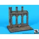 Black Dog D48002 1/48 House ruin (Europe) base