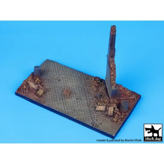 Black Dog D72001 1/72 Cobblestone street (130x70 mm)