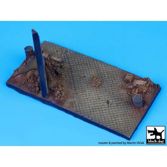 Black Dog D72001 1/72 Cobblestone street (130x70 mm)