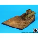 Black Dog D72004 1/72 Destroyed T34 base