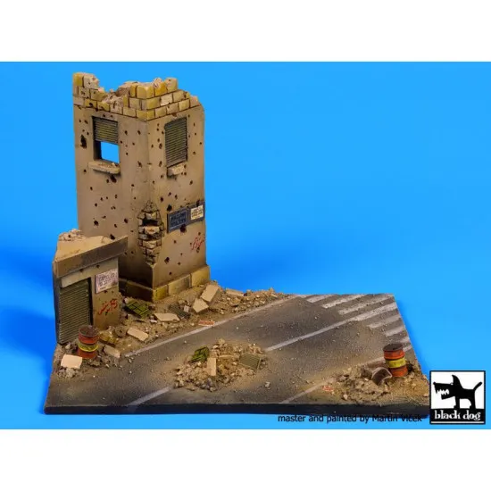 Black Dog D72010 1/72 Middle east street base