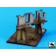 Black Dog D72014 1/72 Street with house ruin base