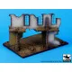 Black Dog D72014 1/72 Street with house ruin base