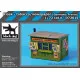 Black Dog D72015 1/72 Kiosk- tobacco/ news paper