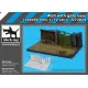 Black Dog D72024 1/72 Wall with gate base