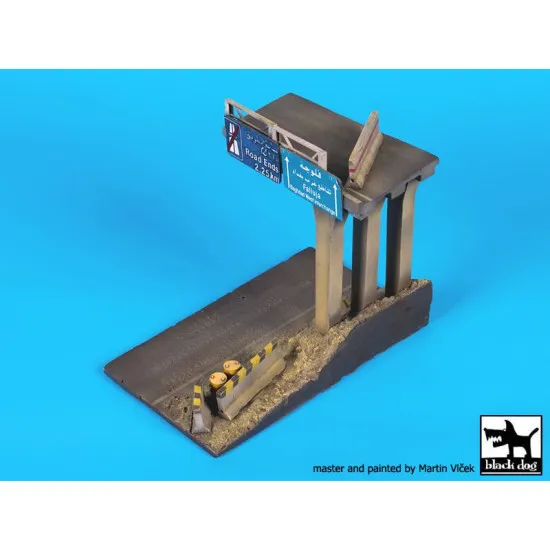 Black Dog D72025 1/72 Middle east highway base