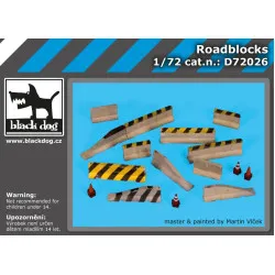 Black Dog D72026 1/72 Roadblocks