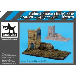 Black Dog D72029 1/72 Ruined house italy base