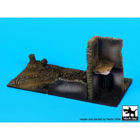 Black Dog D72029 1/72 Ruined house italy base