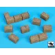 Black Dog D72033 1/72 Sandbag armored wall (HESCO) 2
