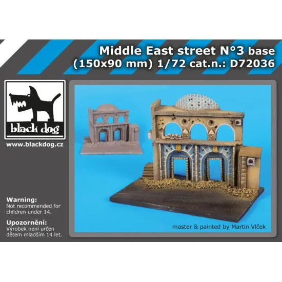 Black Dog D72036 1/72 Middle East street #3 base