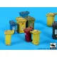 Black Dog D72041 1/72 Sorted waste containers