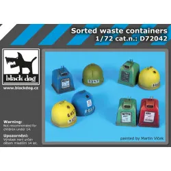 Black Dog D72042 1/72 Waste containers