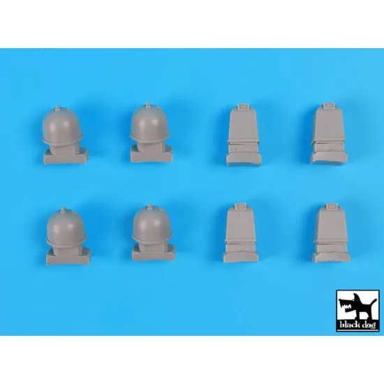 Black Dog D72042 1/72 Waste containers