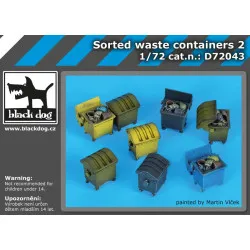 Black Dog D72043 172 Sorted waste containers