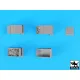 Black Dog D72044 1/72 Rubble containers