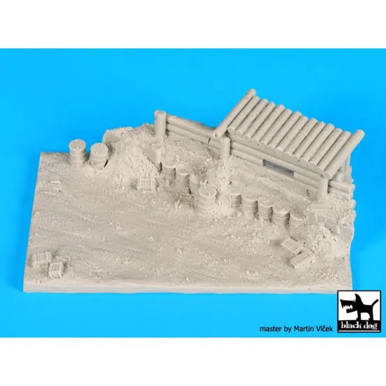 Black Dog D72047 172 Pacific bunker base