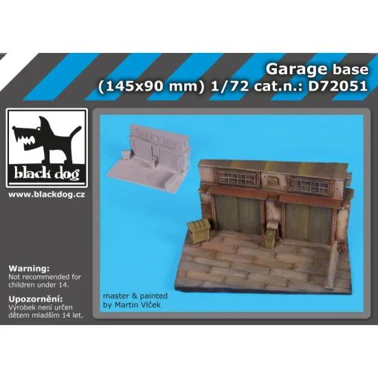 Black Dog D72051 1/72 Garage base