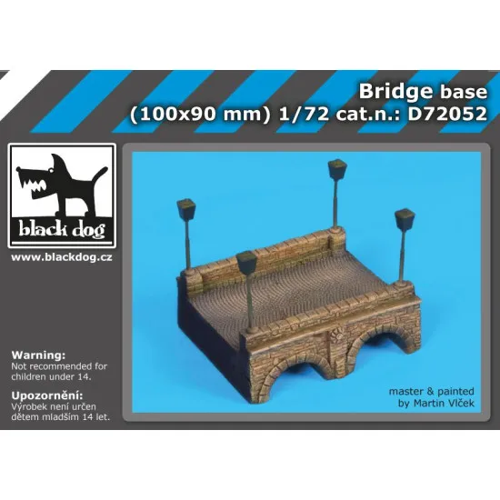 Black Dog D72052 1/72 Bridge base