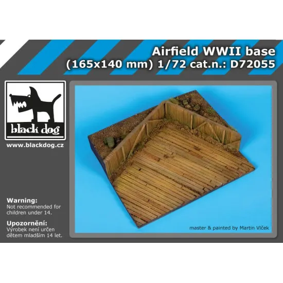 Black Dog D72055 1/72 Airfield WW II base