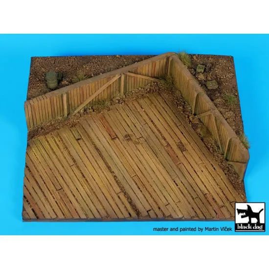 Black Dog D72055 1/72 Airfield WW II base