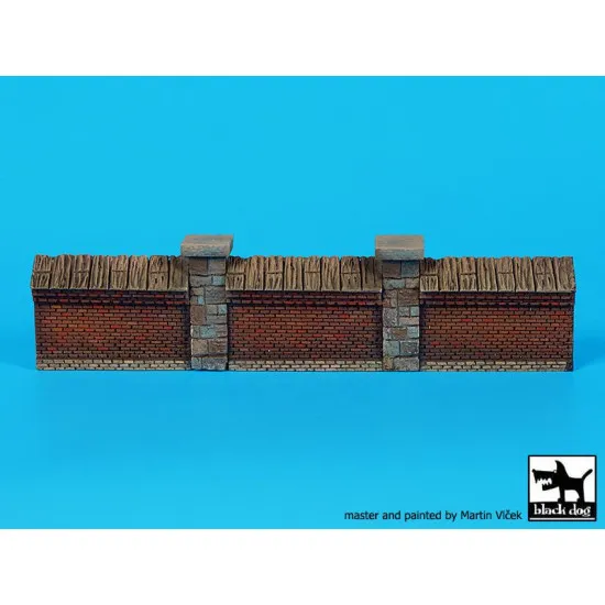 Black Dog D72060 1/72 Brick wall