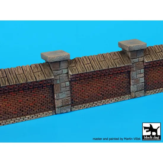 Black Dog D72060 1/72 Brick wall
