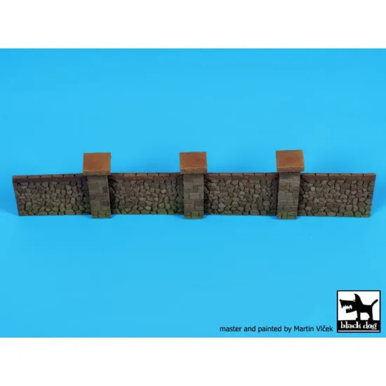 Black Dog D72062 1/72 Stone fence