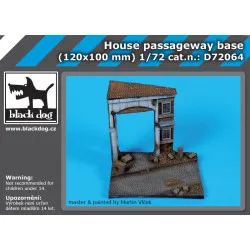 Black Dog D72064 1/72 House passageway base