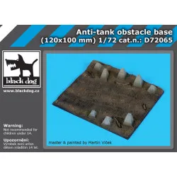 Black Dog D72065 1/72 Anti-tank obstacle base