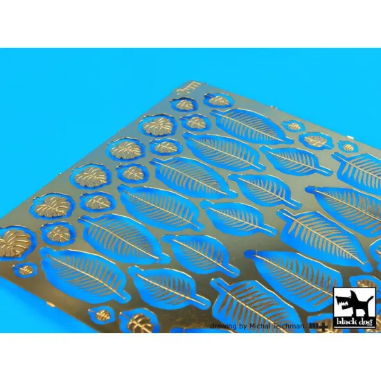 Black Dog E35002 1/35 Leaves and fern